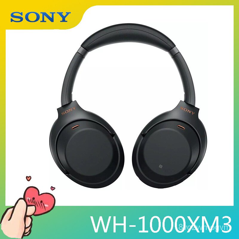Sony WH1000XM3 Used Noise Canceling Headphones, Bluetooth OverEar