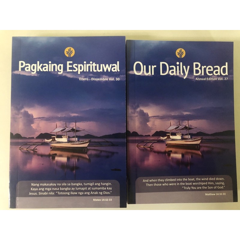 Our Daily Bread 2021 (English/Tagalog) 4x6 inch Shopee Philippines