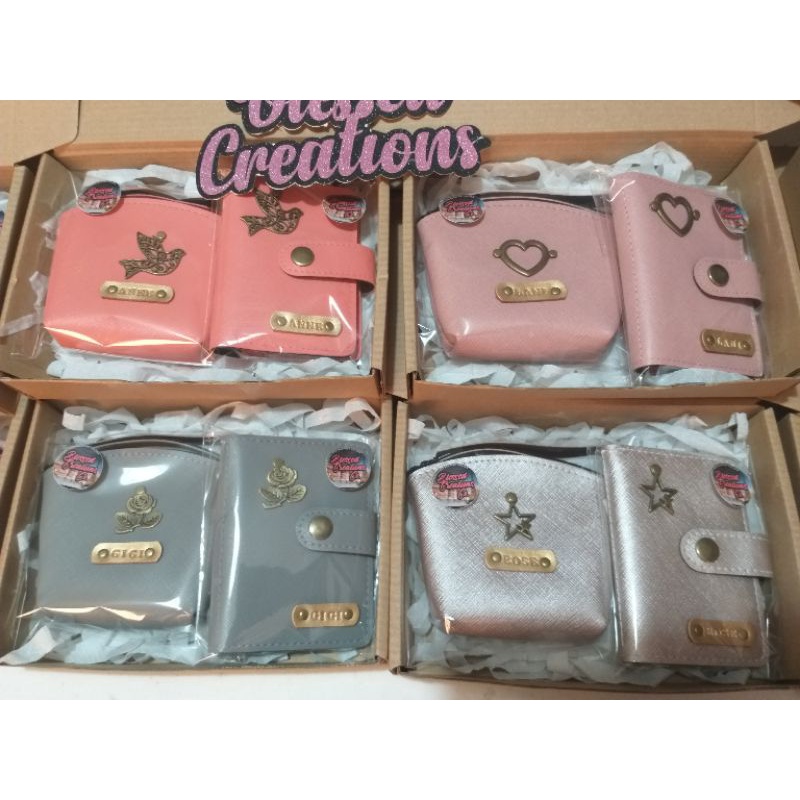 Gift Set Card Holder and Coin Purse with Box