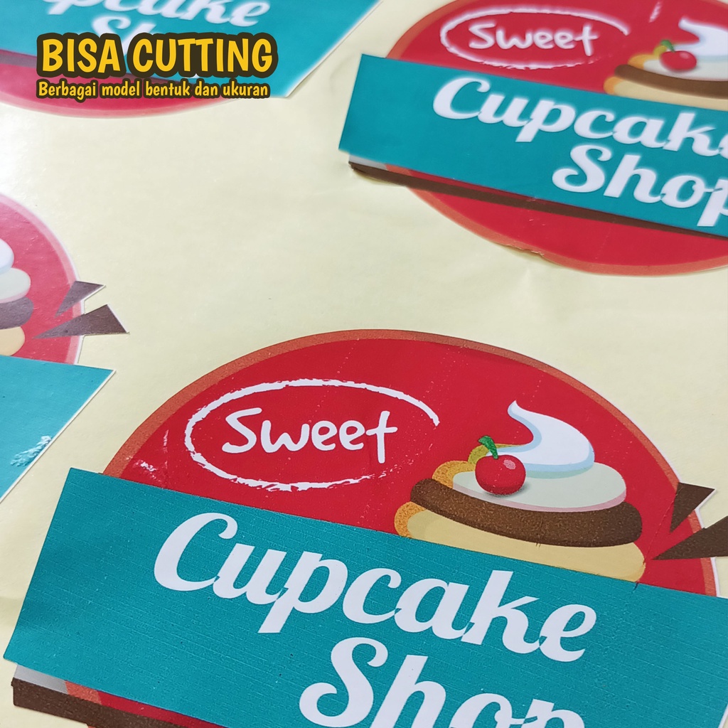 Food Packaging label sticker, print And Cut A3 sticker Directly Paste ...