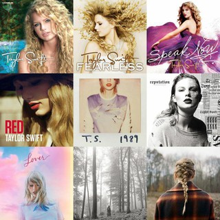 diamond painting◐♞Taylor Swift Single/Album Covers (Vinyl-Style) [UV Print  on Sintra Board] Red