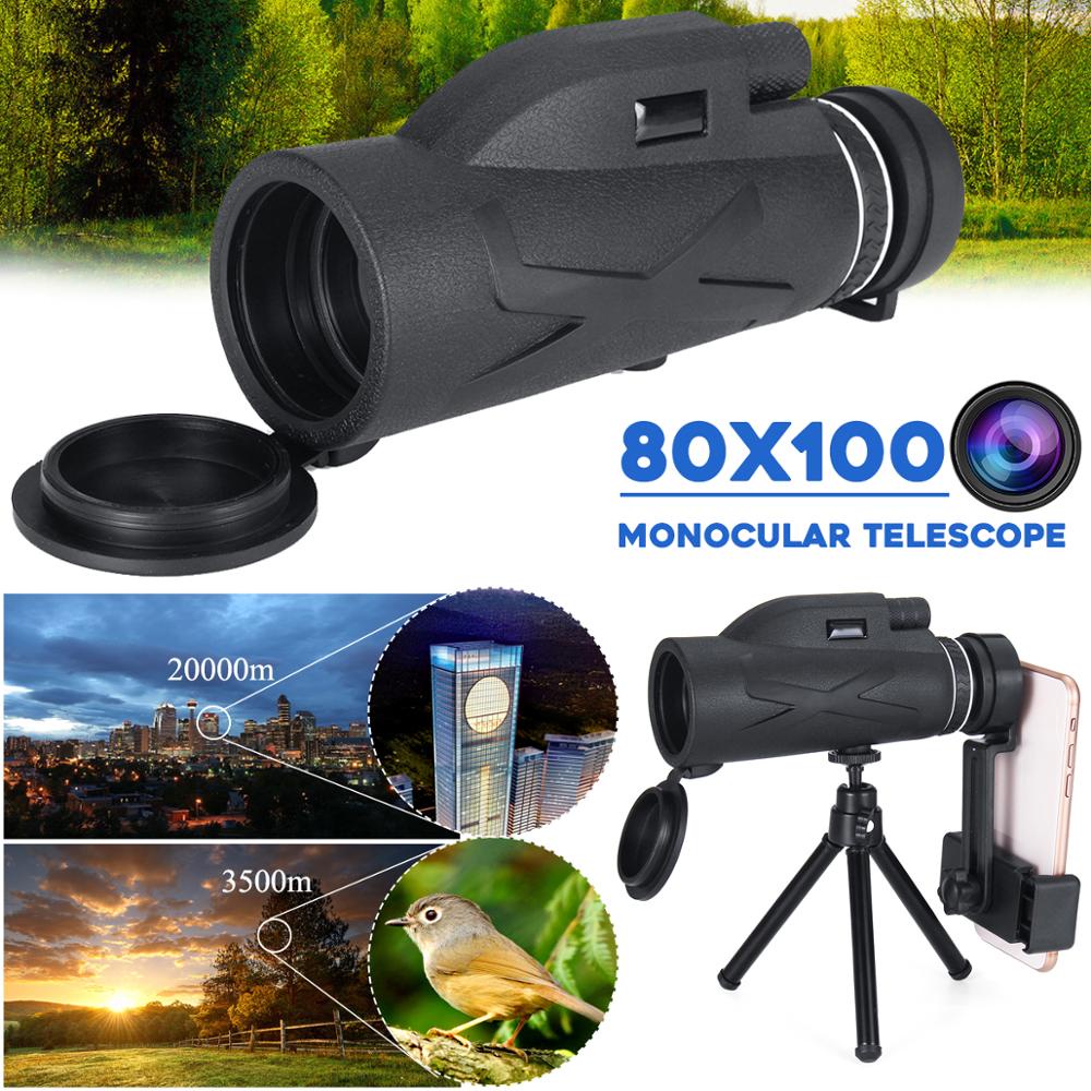 卸売り 30X50 Monocular Telescope with Smartphone Adapter Tripod Monoculars  for Adults High Powered, Brid Watching Stargazing Hunting Camping Gifts 
