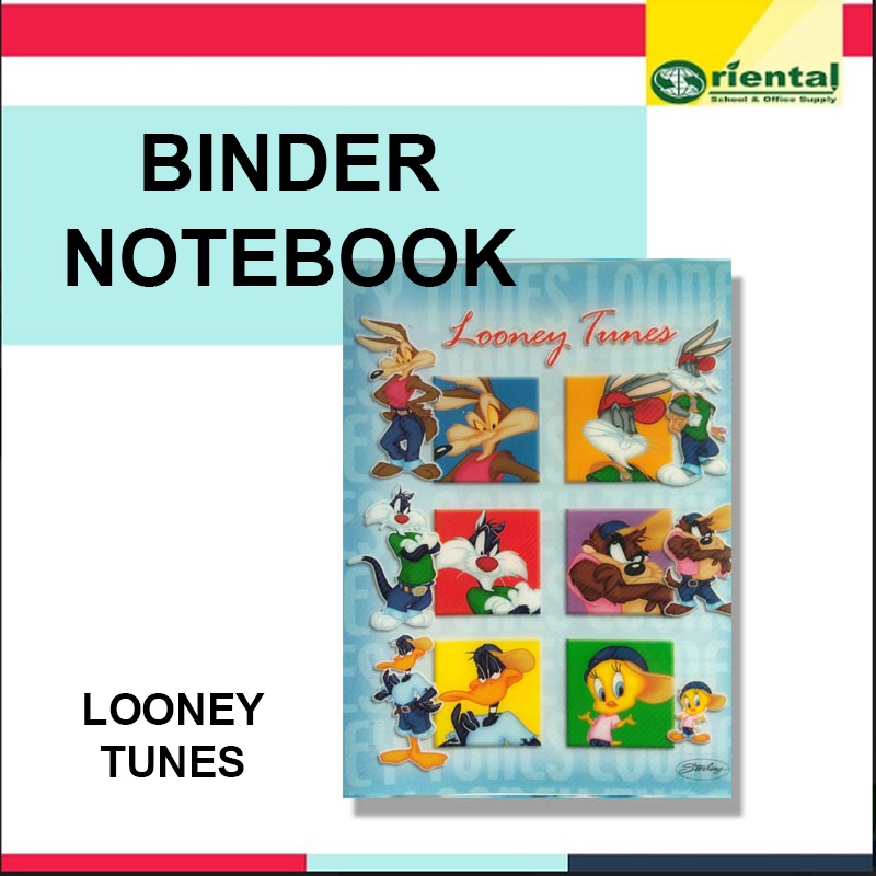 Character Binder Notebook - Sterlinggg Hard Plastic Cover - PVC Subject ...
