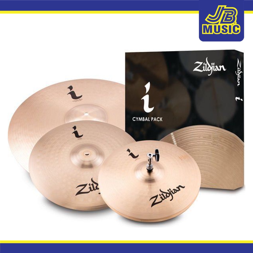 Zildjian ILHSTD I Series Standard Gig Cymbal Pack14" Hihats, 16" Crash, and 20" Ride Shopee