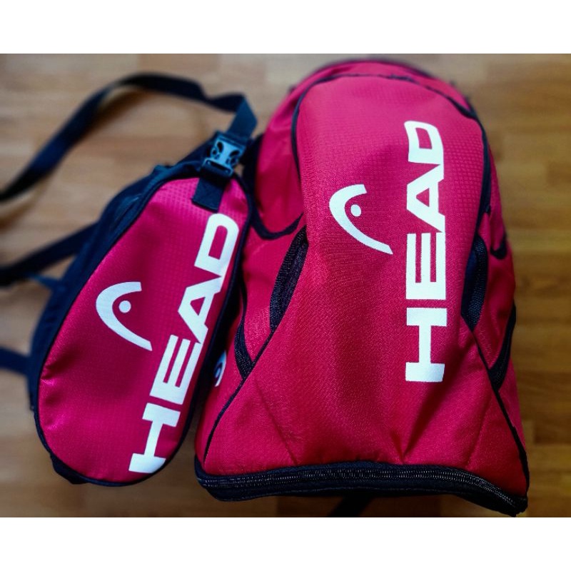 Head Red Tennis Pack Bag with FREE Shoe Bag Shopee Philippines