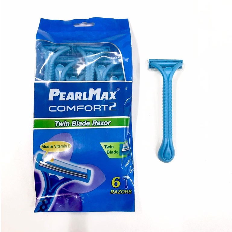 PEARLMAX Disposable 6 Razors PM-B018 | Shopee Philippines