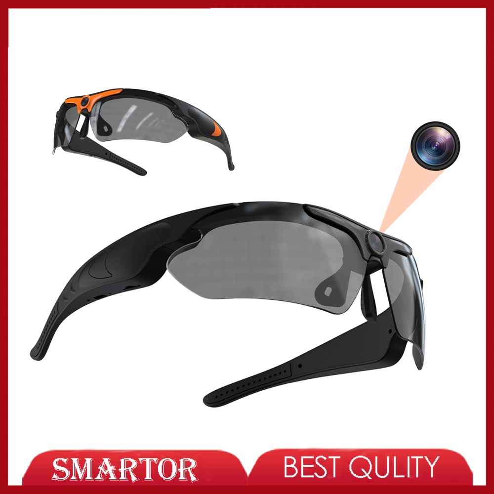 Mini Sunglasses Video Camera Wireless Wearable Recording 1080P HD Video