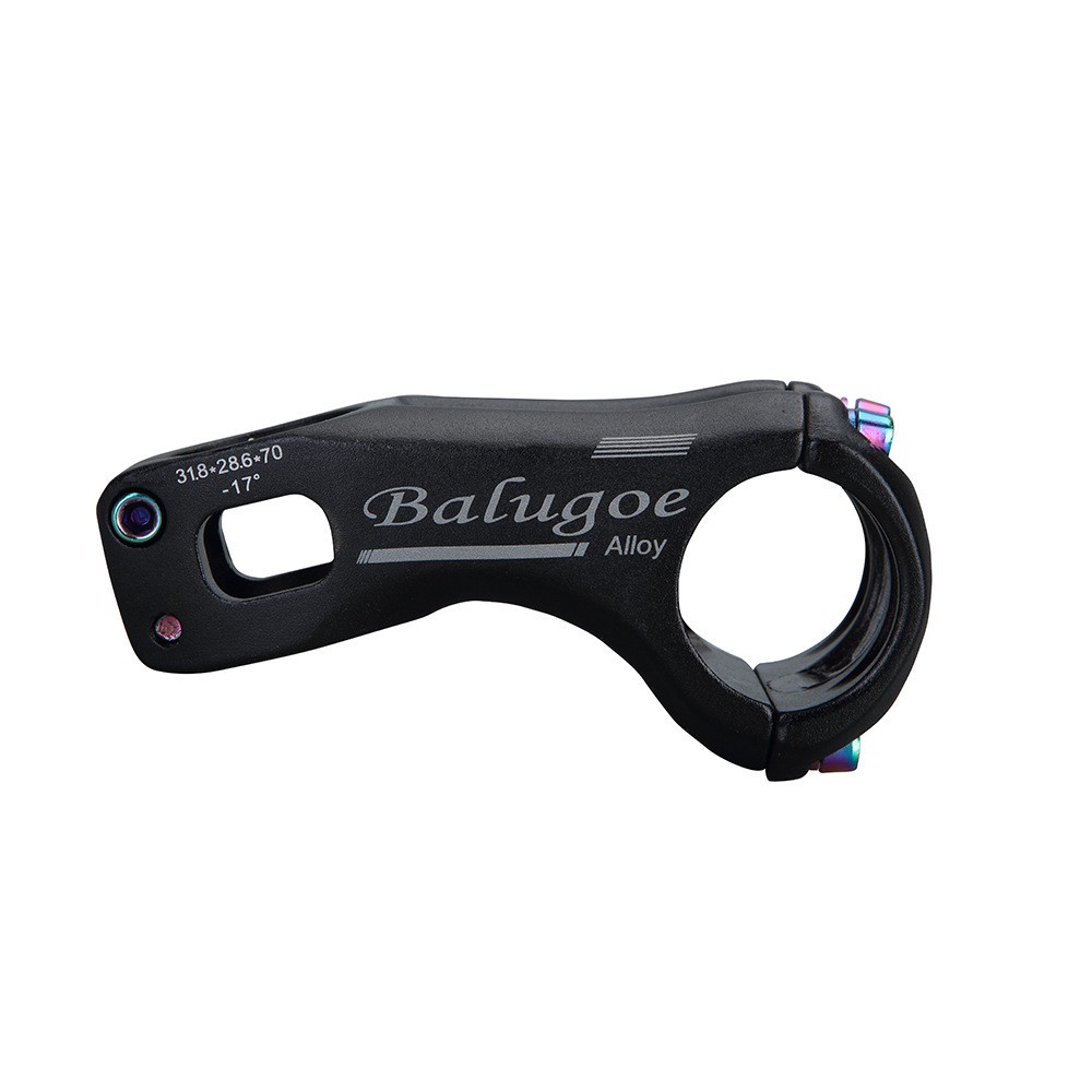 BALUGOE offroad mountain bike aluminum alloy negative 17 degrees stem