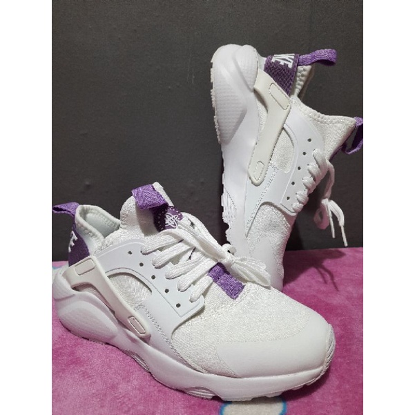 Nike Huarache Run Ultra GS White Purple