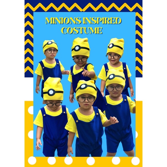 COD Minions Baby Costume (1-4 yrs old) | Shopee Philippines