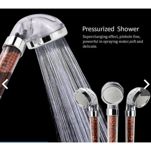 High Turbo Pressure Shower Head Powerful Energy Water Saving Filter ...