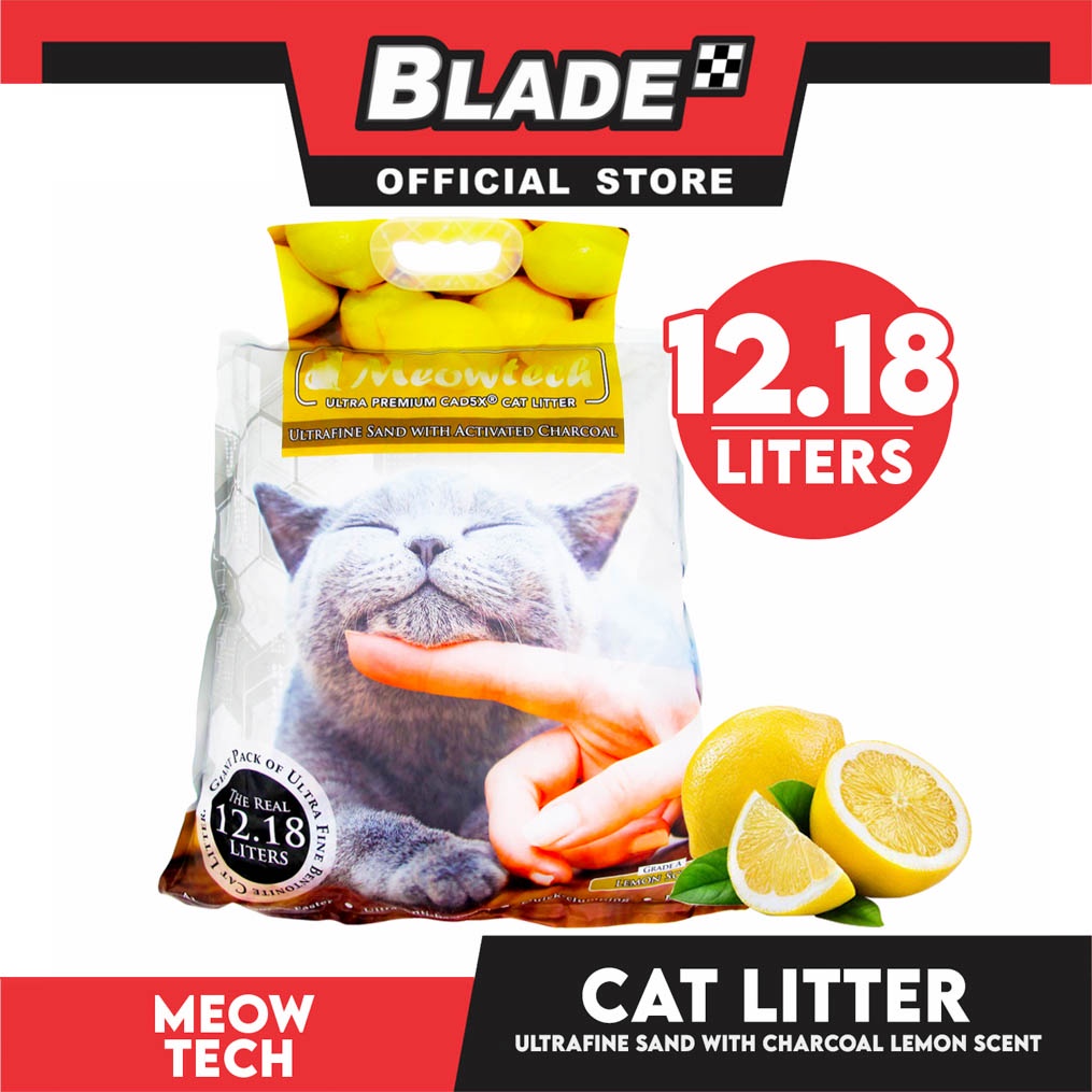 Ultra fine cat outlet litter