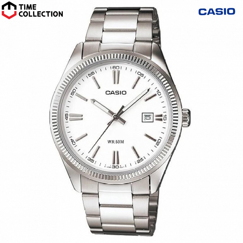 Casio MTP 1302D 7A1VDF Analog Stainless Steel Strap Watch For Men