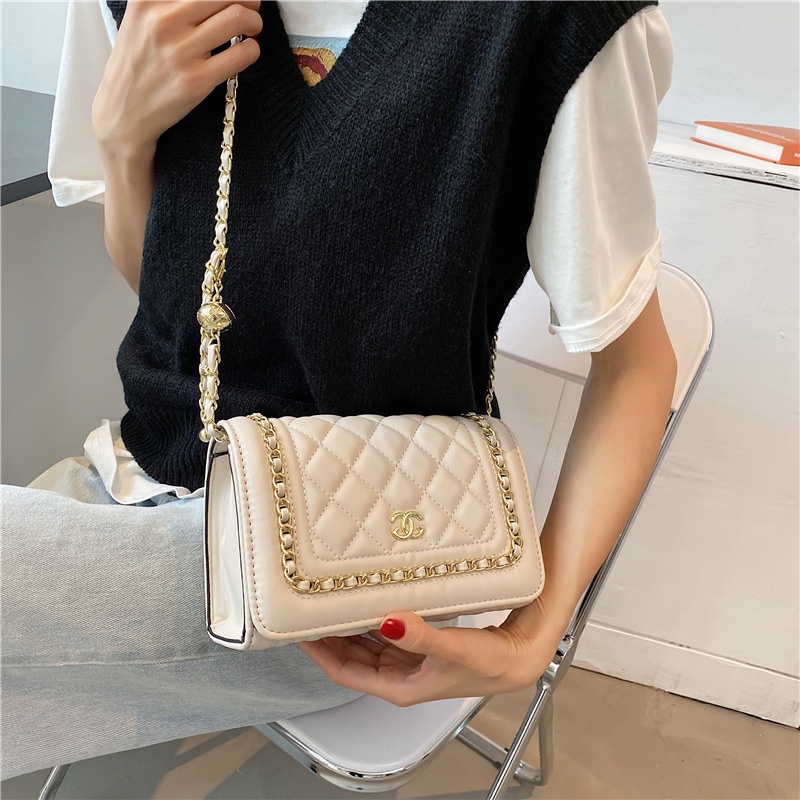 High-grade Rhombus Chain Bag
