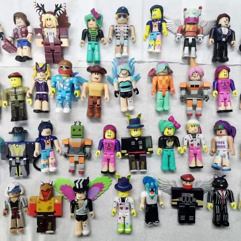10 pieces Random Cartoon Roblox Anime Action Figures Toys Kids ...