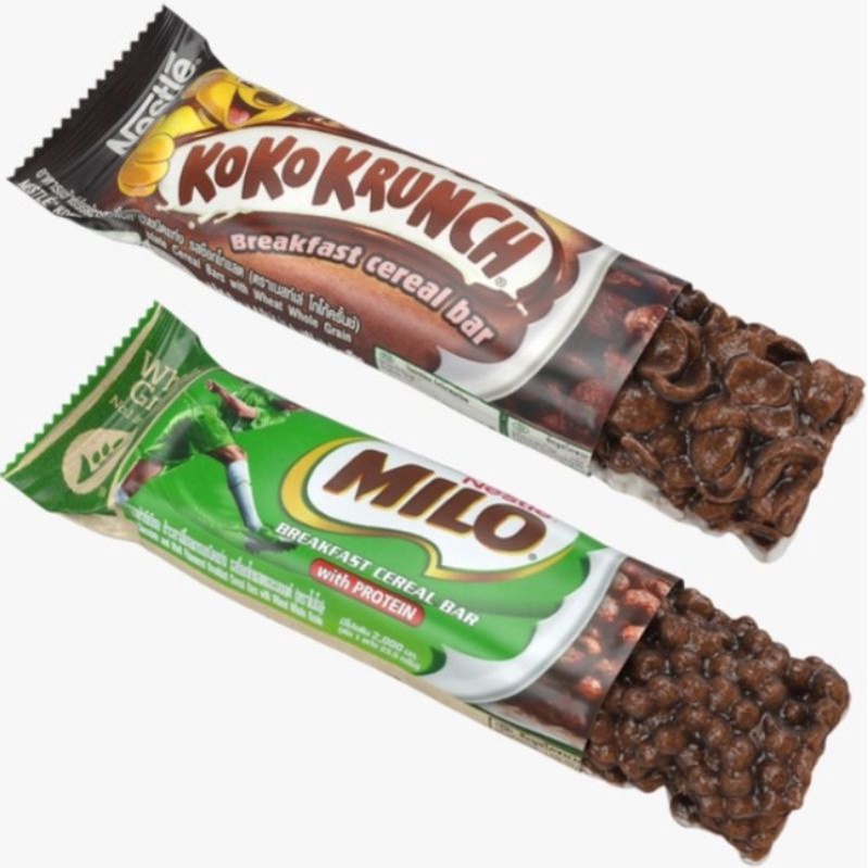 (COD) NESTLE KOKO KRUNCH BAR OR MILO CEREAL BAR | Shopee Philippines