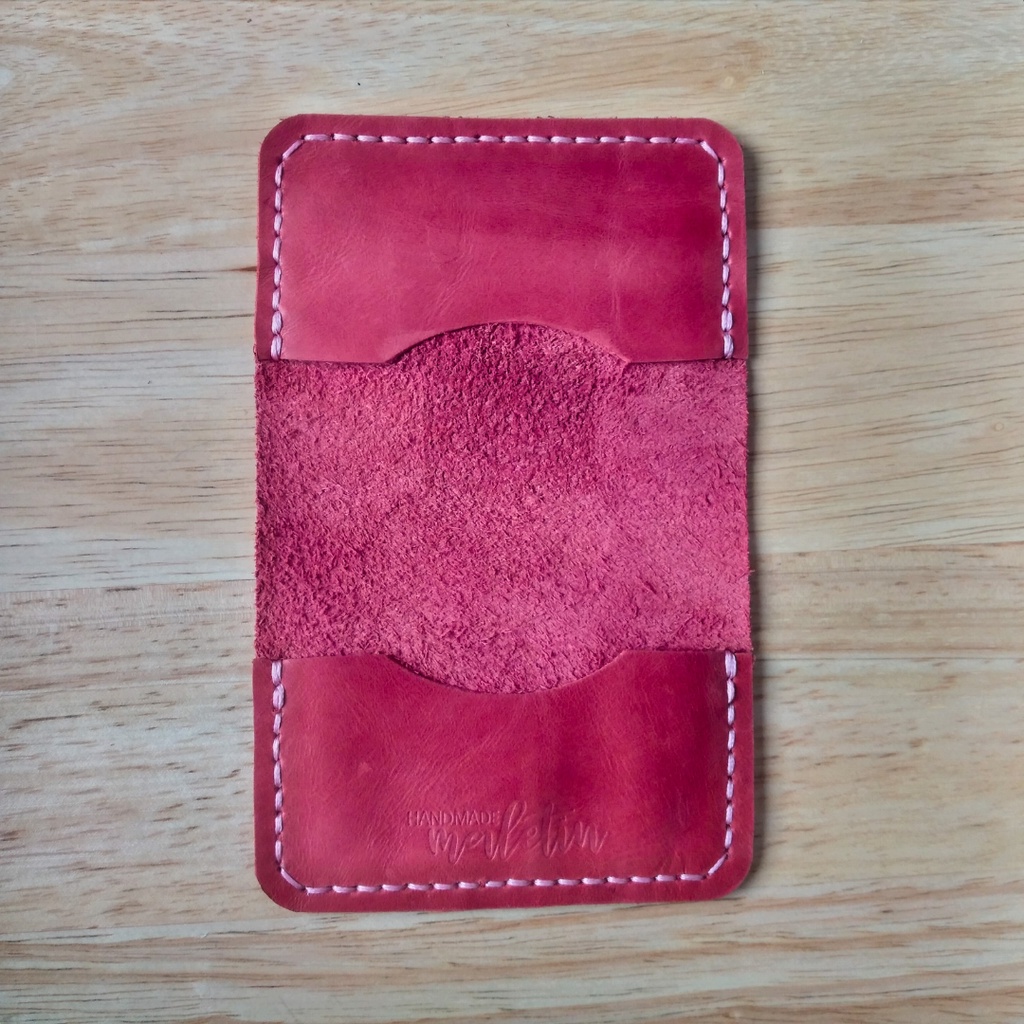 HM Genuine Leather Bifold Card Holder Shopee Philippines