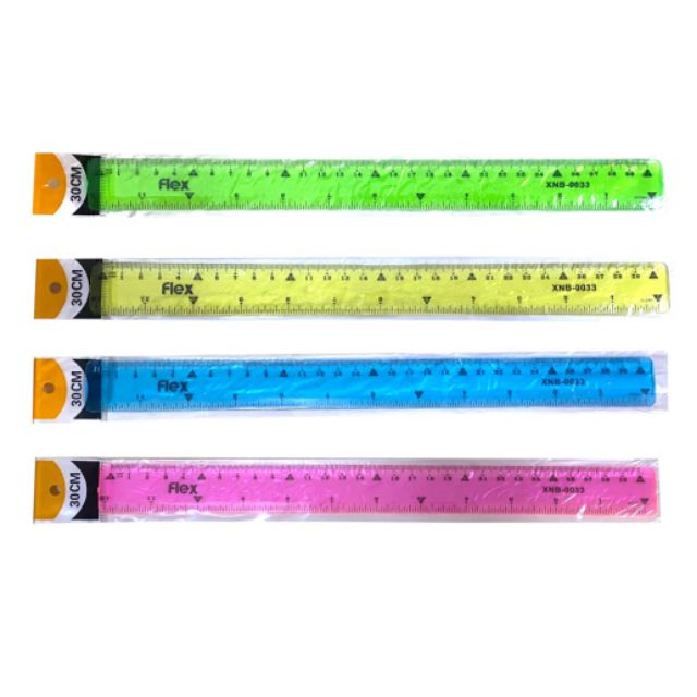 Jelly Ruler 12 Inches Bendable Not Broken (12 Pcs) Shopee Philippines