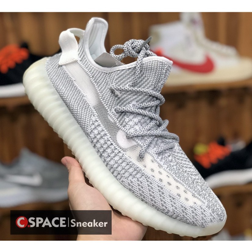 Yeezy Boost 350 V2 White Static Reflective Unisex Sneakers Shoes OEM ...