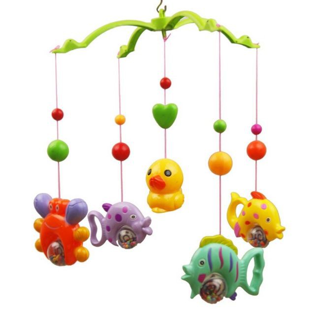 Baby toys hanging store crib