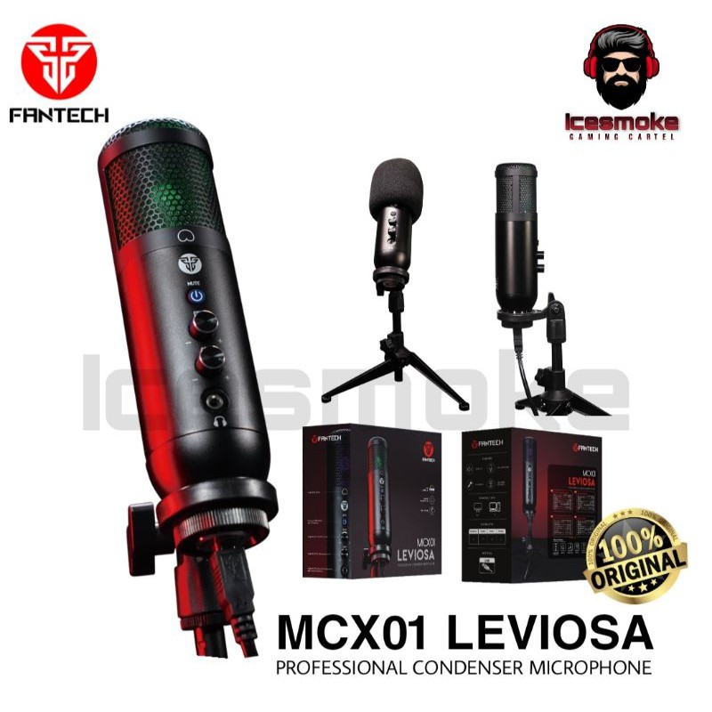 MCX01 LEVIOSA Professional Condenser Microphone Shopee Philippines