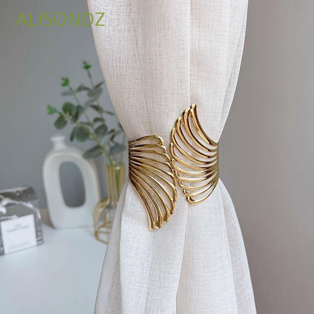 ALISONDZ Creative Curtain Clip Gold/silvery Curtain Holdback Curtain