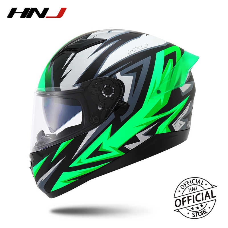 HNJ 983 2 Full Face Modular Dual Visor Bluetooth Ready Helmet Men