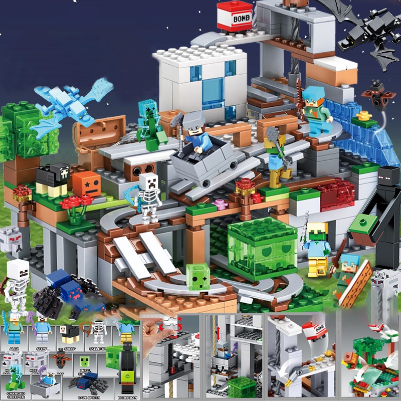[Available] Minecraft Treehouse Village 3D Sandbox Game DIY Building ...