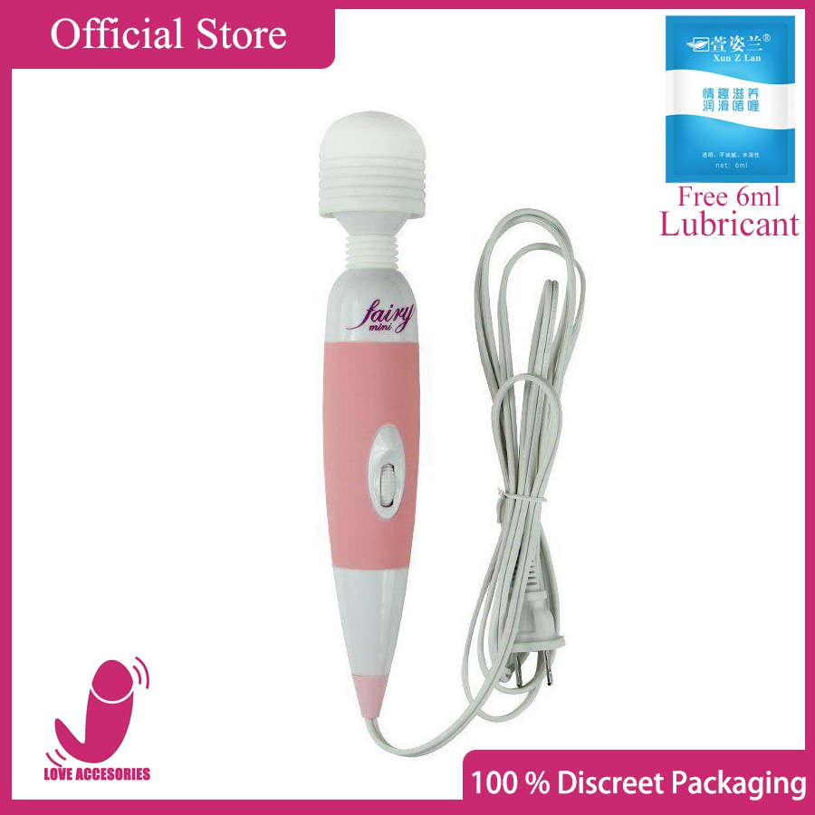 Love Accessories Fairy Wand Multi Speed Massager Vibrator Adult Toy For