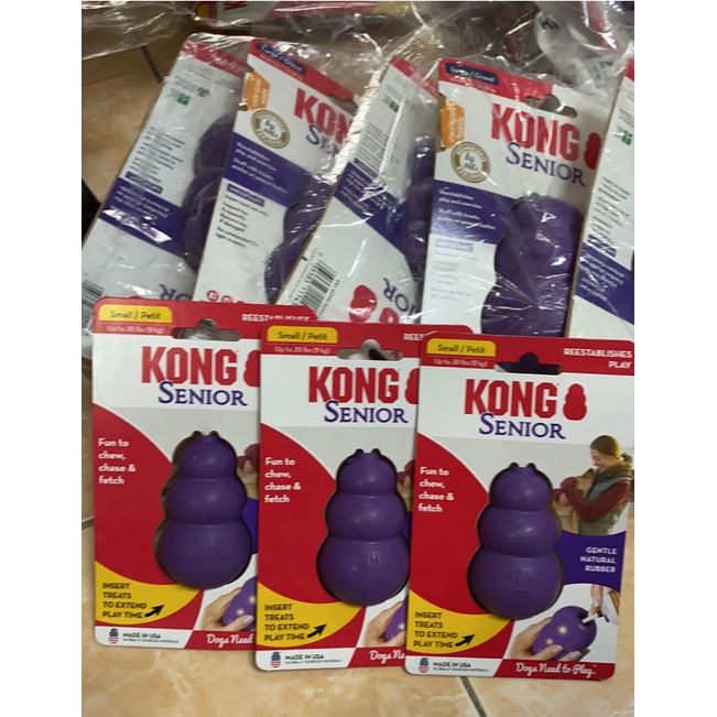 Kong Senior Dog Toy (Small, Medium & Large) Shopee Philippines