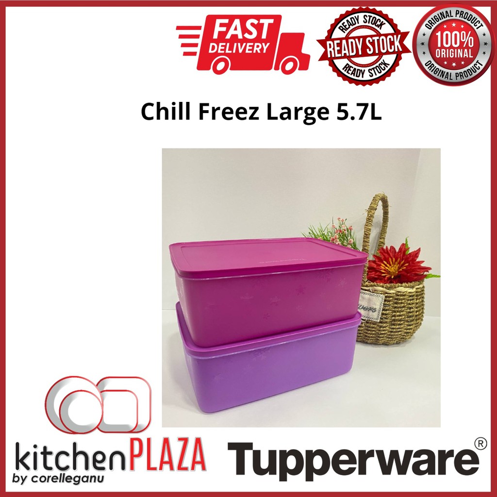 Tupperware Chill Freez Large 5.7L | Shopee Philippines