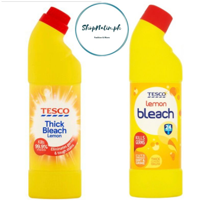 Tesco Thick Bleach Lemon Antibacterial Clothes Multipurpose Toilet Cleaning Agent Bleach TESCO