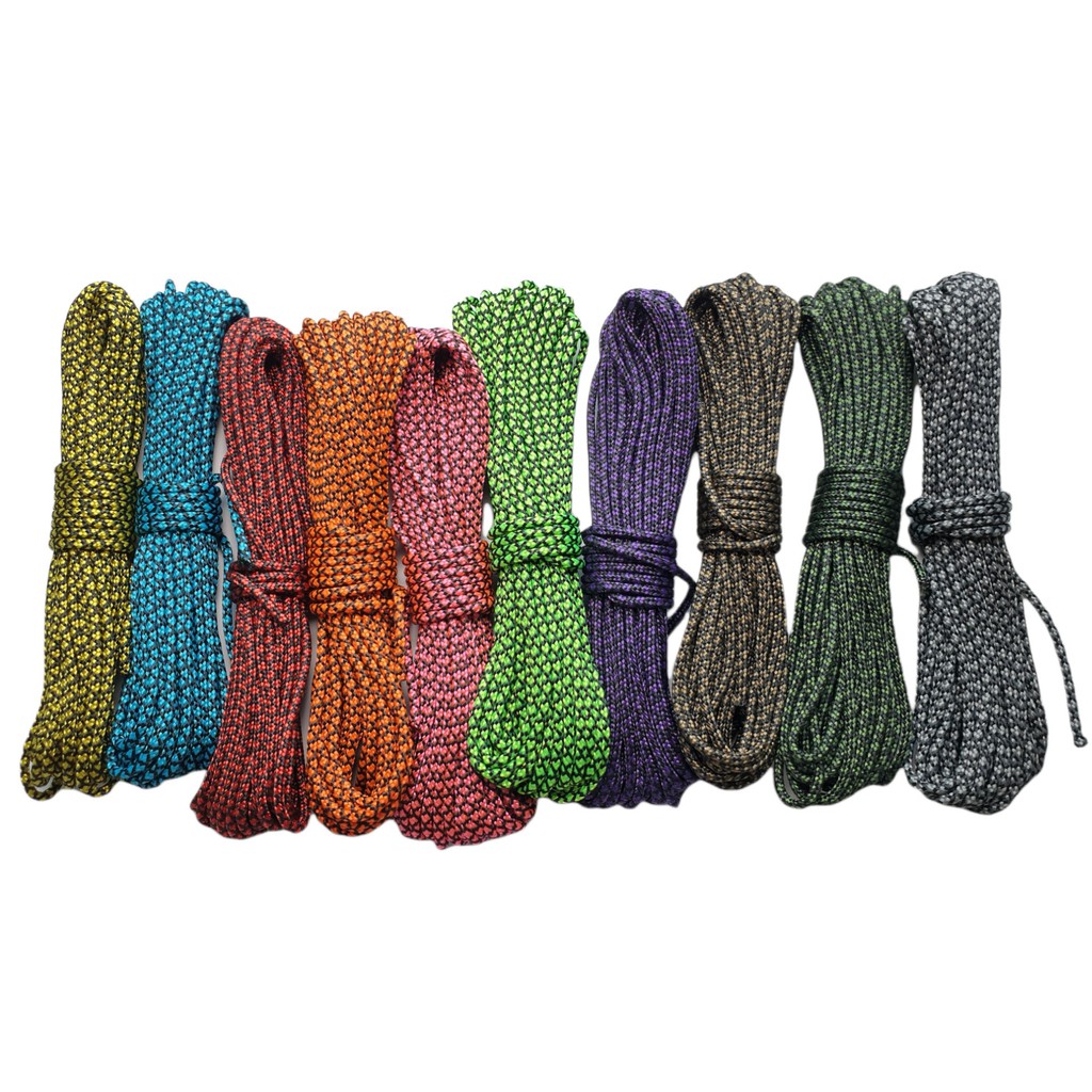 Type II 275lbs Diamond Polyester Paracord 2mm Diameter | Shopee Philippines