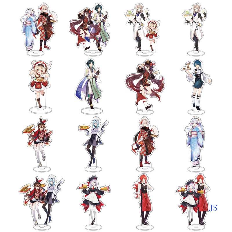 JS Anime Figure Genshin Impact Figure Noelle Diluc New Skin Cute ...