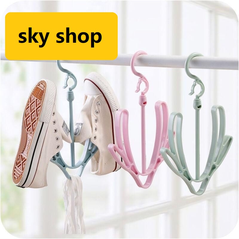 Balcony Shoe Drying Rack Hook Drying Hanger Shopee Philippines