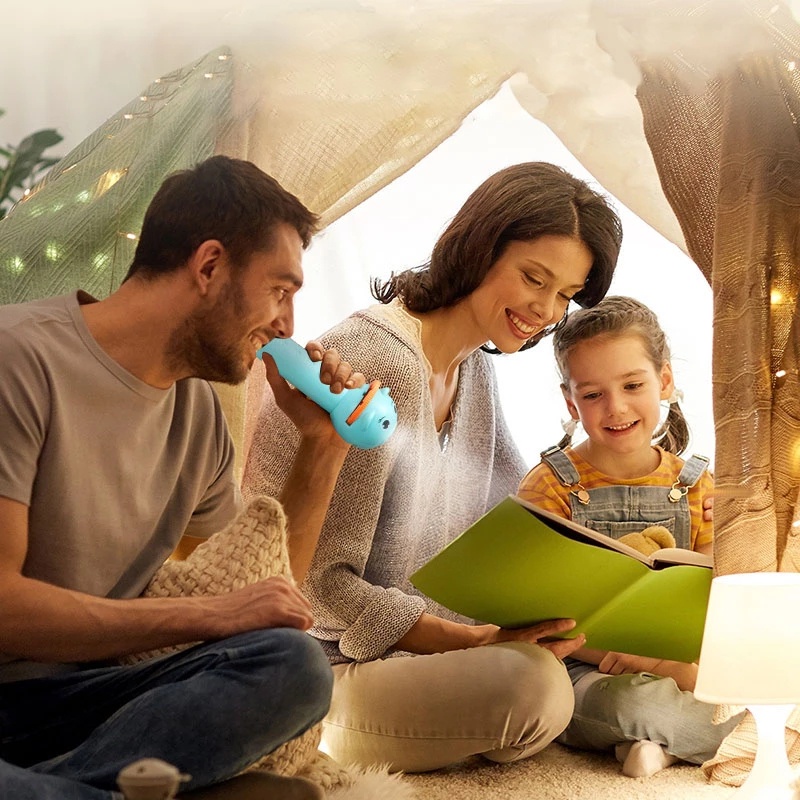 Random Flashlight Projector Slide Cards / Kids Educational Learning Toy ...