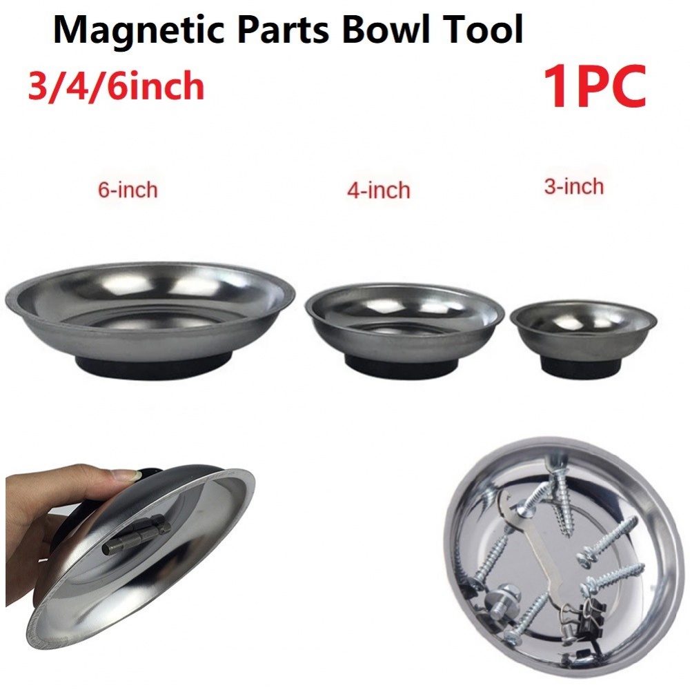 Bowl For Nuts Bolts Screws Stainless Steel Tools Tray