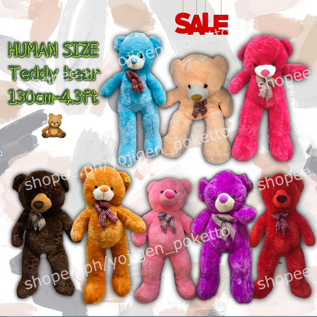 Human size teddy store bear shopee