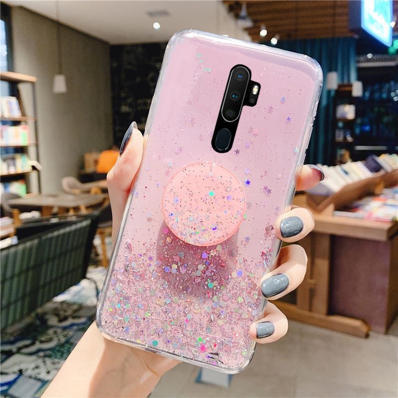 Phone Case OPPO A5 2020 A11X Bling Glitter Star Space TPU Soft