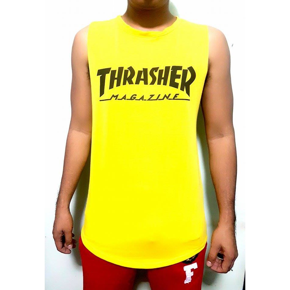 Men's Tank Top (Crop/Low Cut Arm Hole) Shopee Philippines