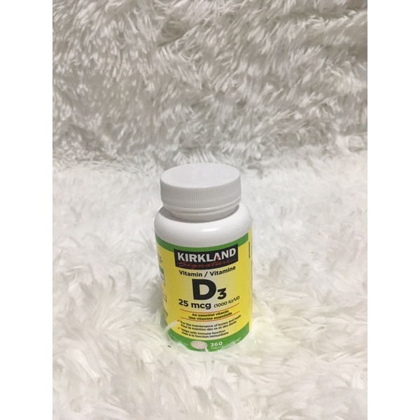 Kirkland vitamin D3 (25mcg) Shopee Philippines