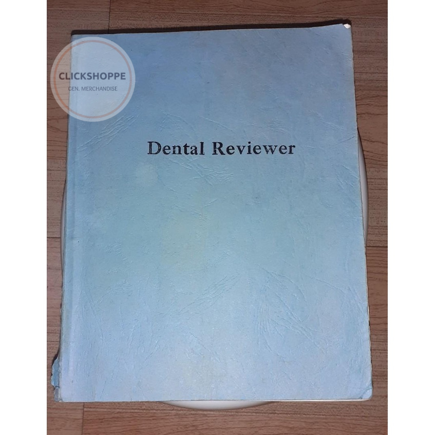 Dentistry Board Exam Reviewer 1995 Reprint Shopee Philippines