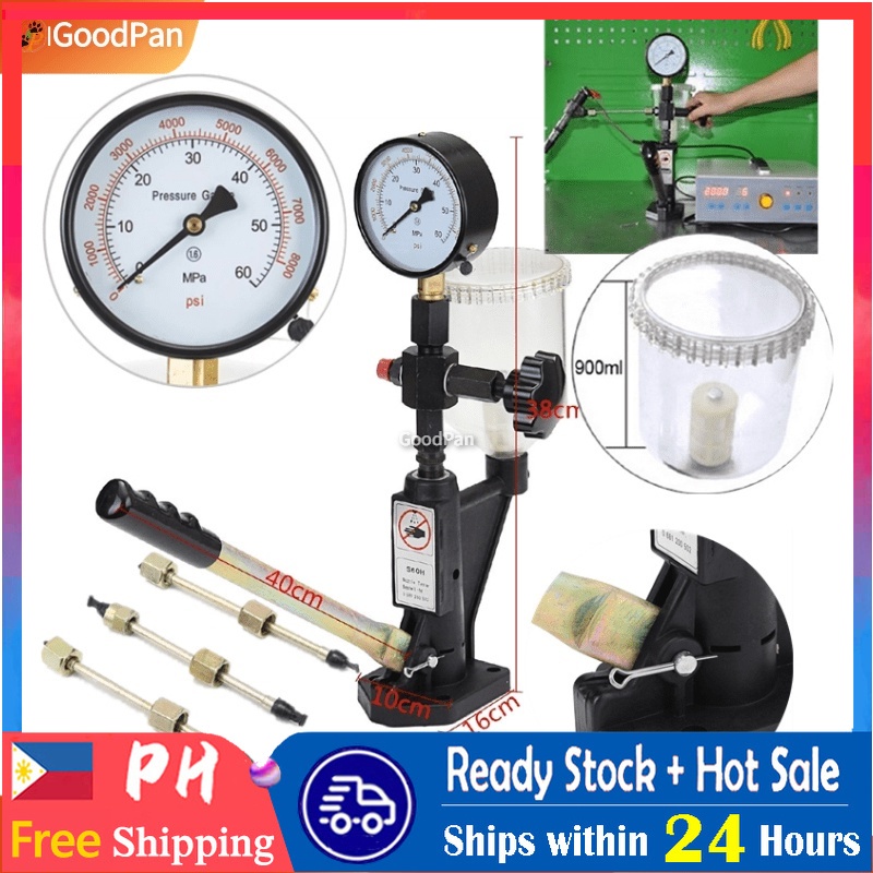 60Mpa Nozzle Pop-Pressure Fuel Injector Calibrator Fuel Pressure ...
