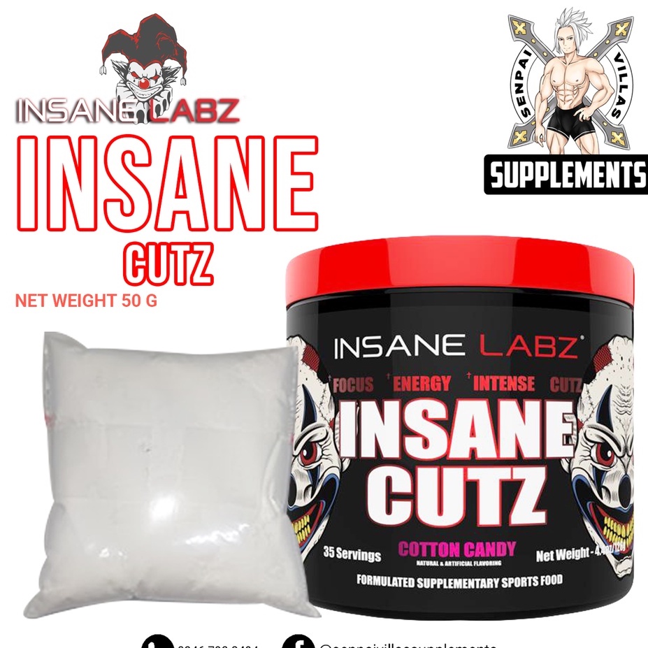 INSANE LABZ INSANE CUTZ 50 GRAMS | Shopee Philippines