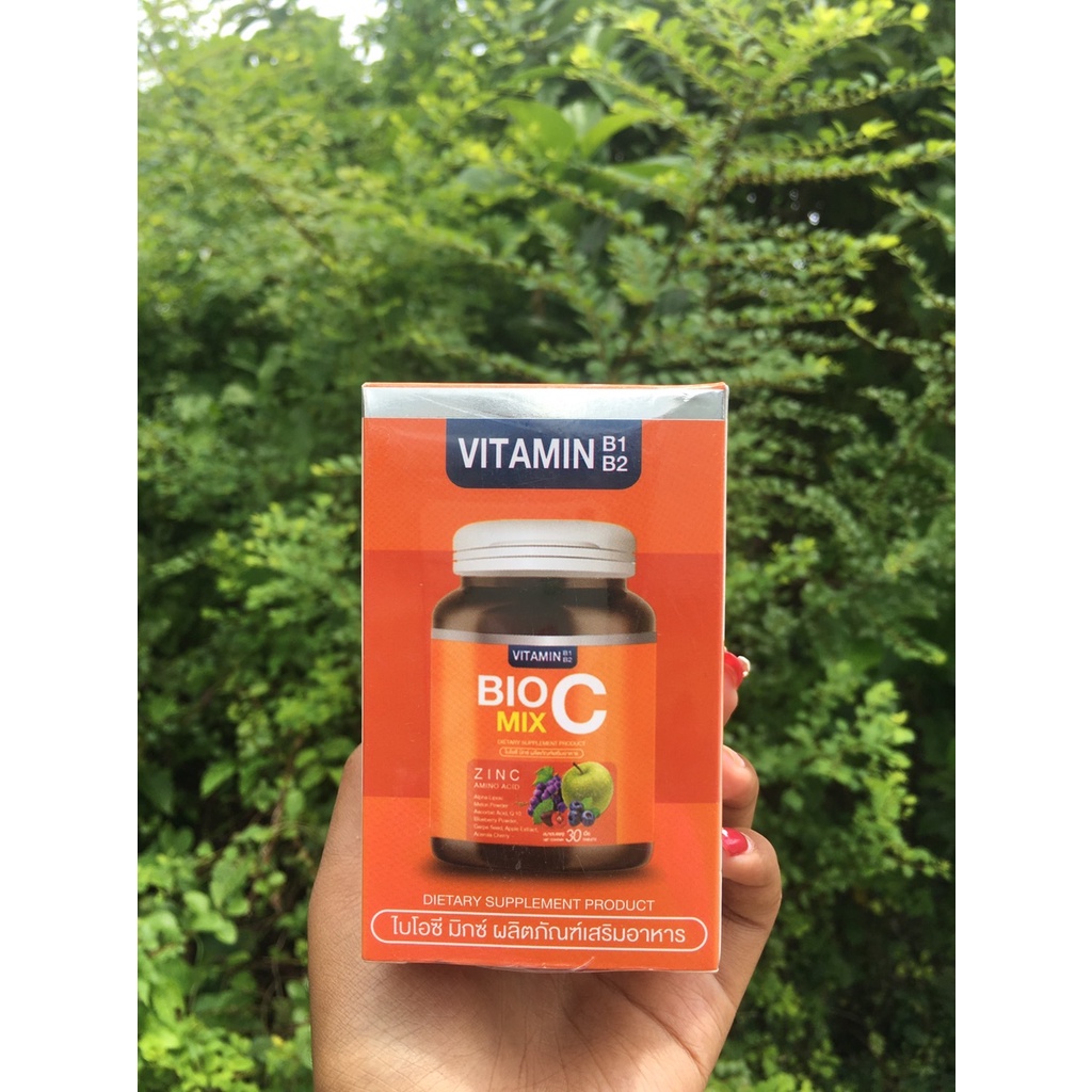 Bio C Mix With Min Is A Skin Aid Bright And Radiant. 1 Box Contains 30 ...