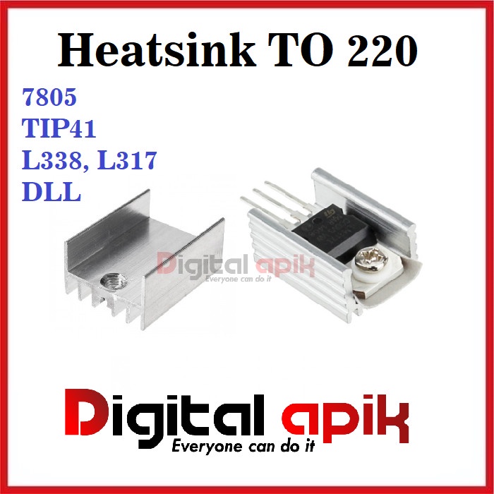 Heatsink TO220 HEAT SINK TO-220 IC TRANSISTOR MOSFET 7805 Cooling ...