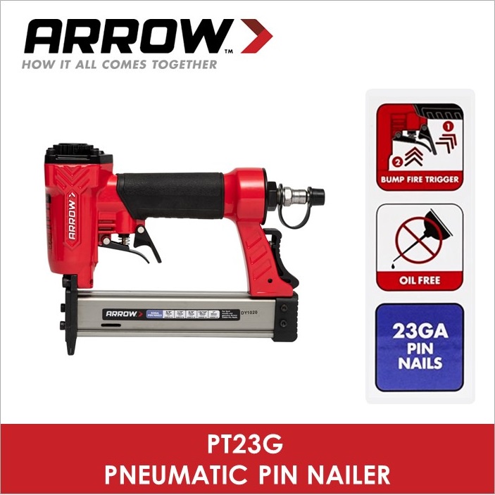 Arrow Pneumatic Pin Nailer Pt23g Shopee Philippines