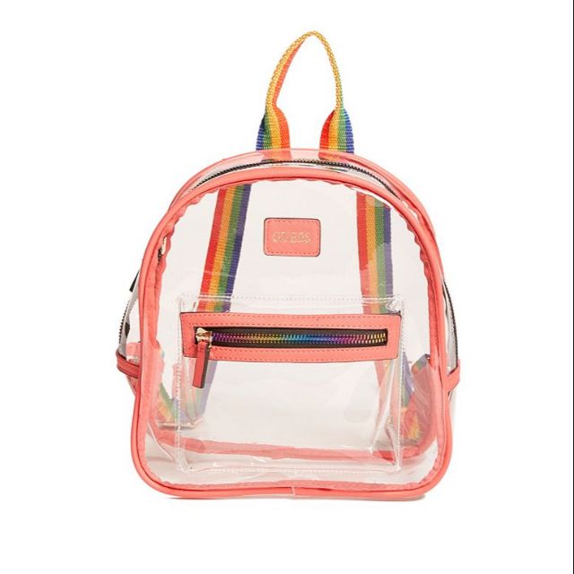 Clear store backpack guess