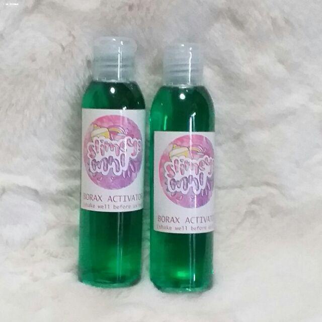 Slime & Squishy Toys ☢100 ml. Colored Slime Borax Activator Nontoxic