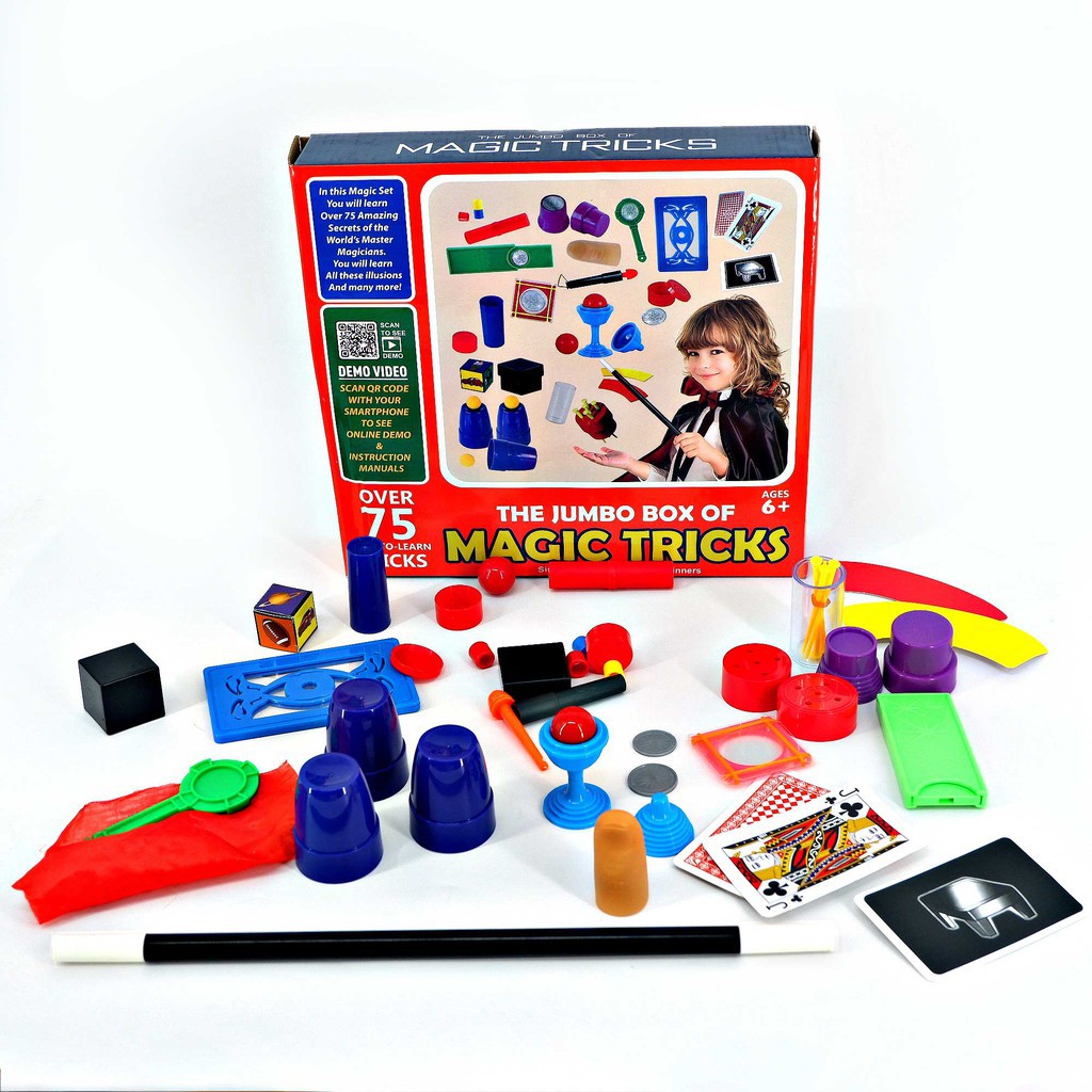 Jumbo Box Beginners Magic Set of Simple Magic Tricks for Kids Shopee
